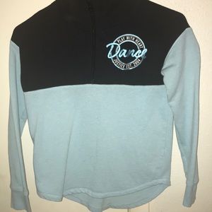 Justice active “DANCE” shirt